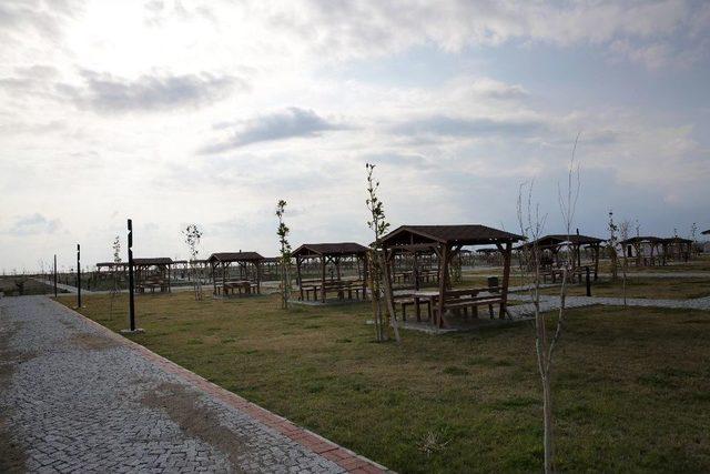 Kumul Park Sahil Projesi Tamamlandı