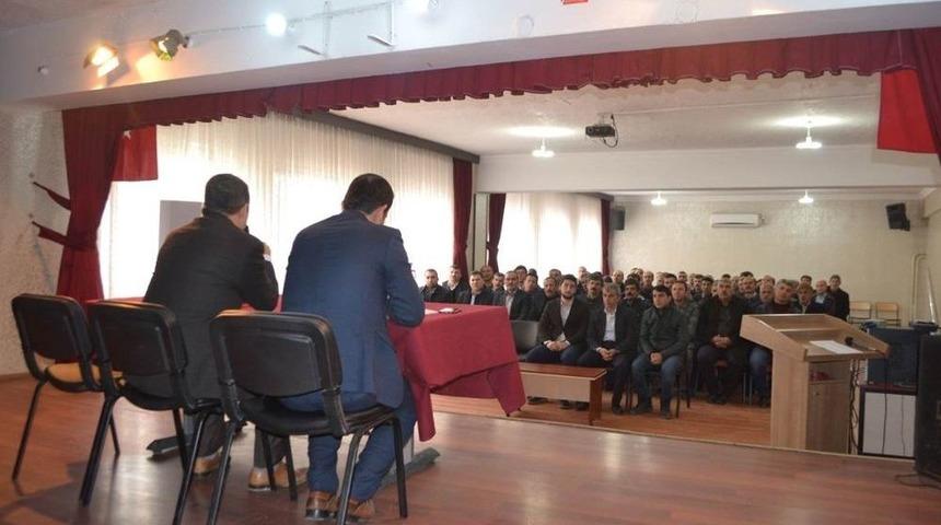 Kaymakam Beyaz, Muhtarların Sorunlarını Dinledi