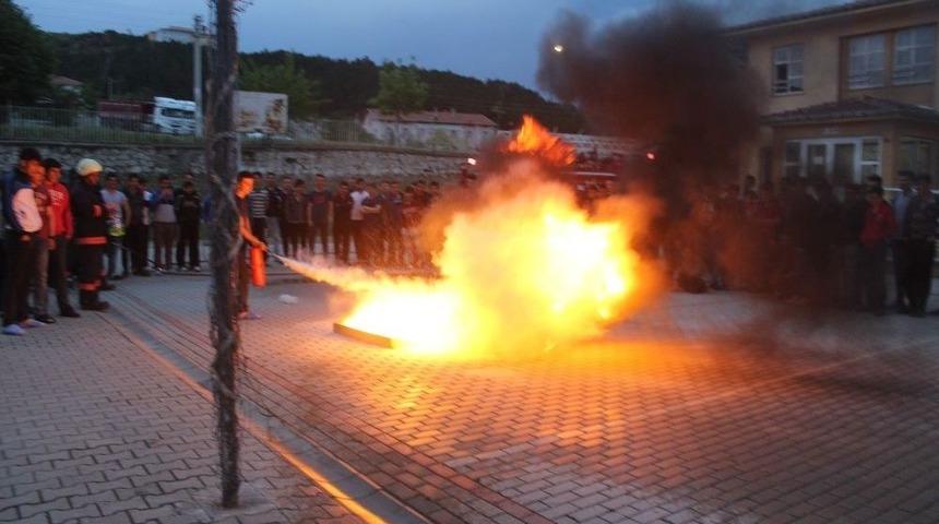 Okul Pansiyonunda Acil Durum Tatbikatı