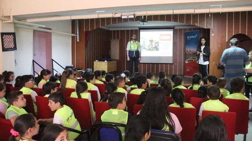 İlkokul Öğrencileri İş Sağlığı Ve Güvenliği Konusunda Bilgilendirildi