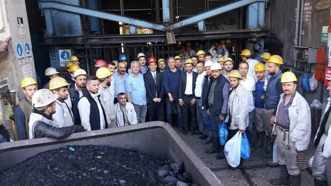 Ayan, Armut&ccedil;uk&rsquo;ta Madencilere Seslendi