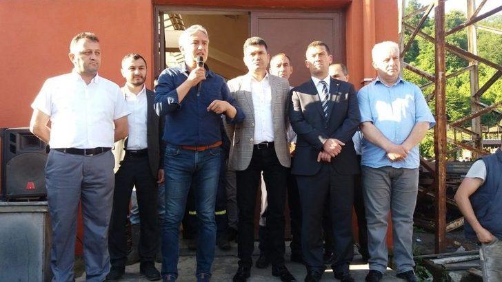 Ayan, Armutçuk’ta Madencilere Seslendi G3