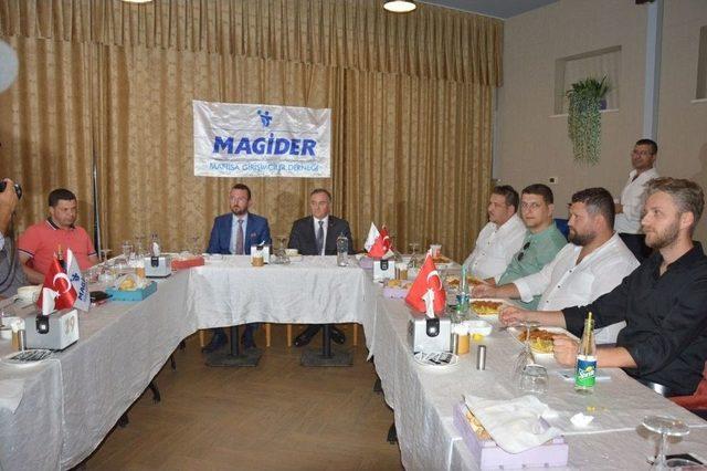 Mhp’li Akçay Magider’in Konuğu Oldu