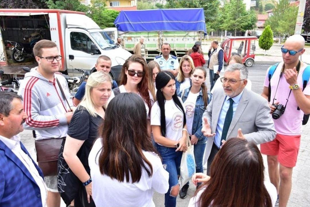 İn&ouml;n&uuml;, Litvanyalı Misafirlerini Ağırlıyor