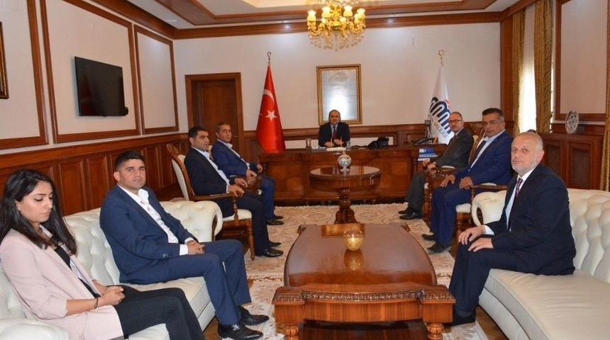 Milletvekili Aday Adayı Unat&rsquo;tan Vali Kaban&rsquo;a Ziyaret