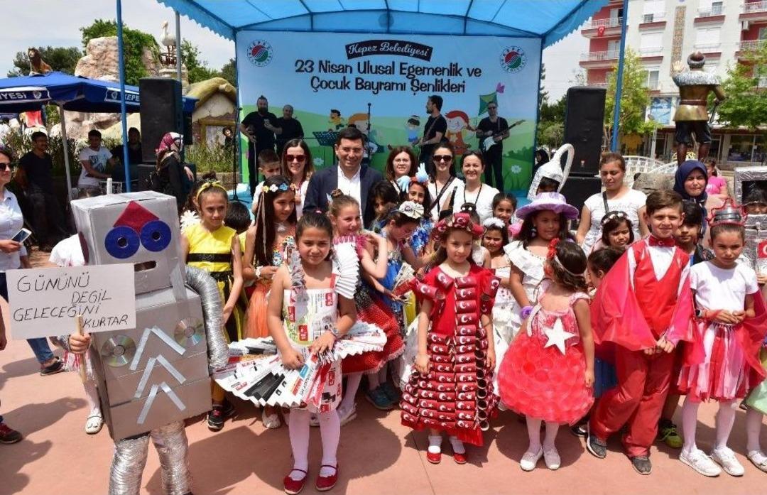 Kepez&rsquo;de 23 Nisan Coşkusu