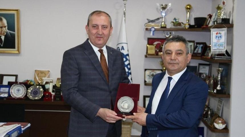 Rektör Acer’den Başkan Işık’a Ziyaret