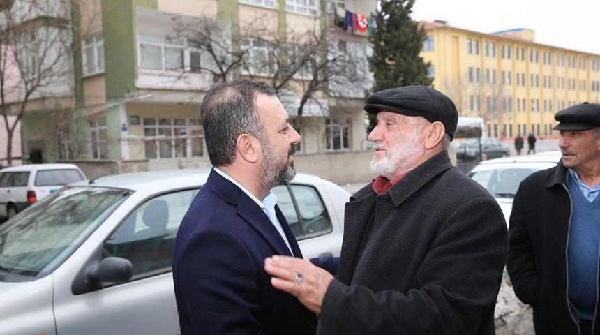 Sincan Belediye Başkanı Ercan&rsquo;dan Atat&uuml;rk Mahallesi Esnafına Ziyaret