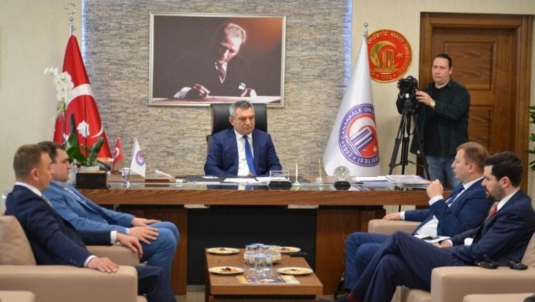 Ukrayna Heyetinden &Ccedil;om&uuml;&rsquo;ye Ziyaret