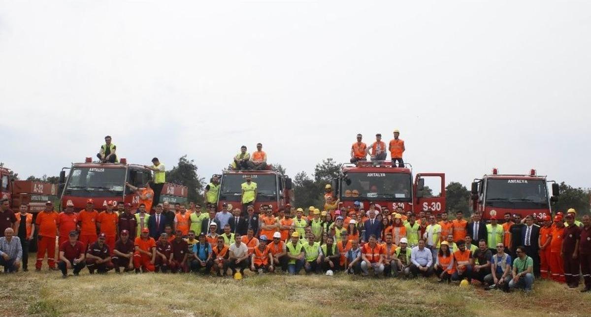 Antalya Orman Yangınlarına Hazır
