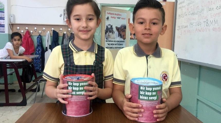 Miniklerden Hayvanlar İ&ccedil;in B&uuml;y&uuml;k Duyarlılık