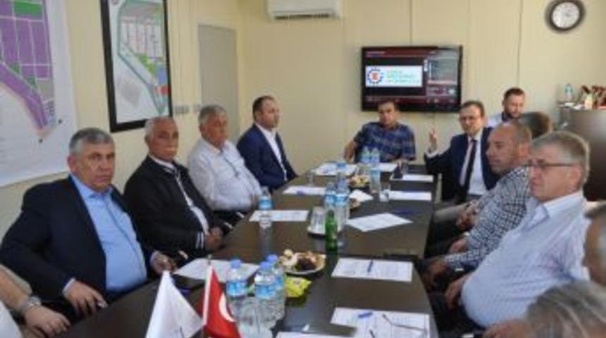 G&ouml;nen Deri Osb&rsquo;de Başkan Yusuf &Ccedil;etinkaya