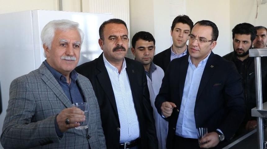 Başkan Toprak İ&ccedil;me Suyu Arıtma Tesisinde İncelemelerde Bulundu