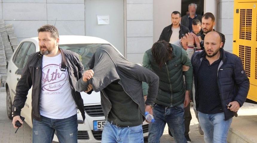 Samsun&rsquo;da Uyuşturucudan 5 Kişi Adliyeye Sevk Edildi