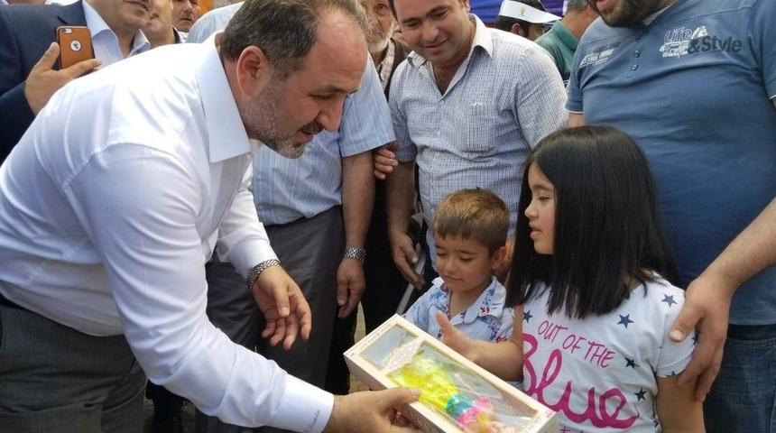 Milletvekili Demir, Pınarbaşı İl&ccedil;esinde Miting D&uuml;zenledi