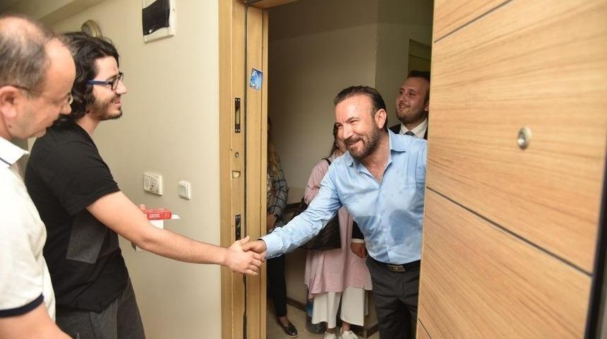 Başkan Doğan, İlk Kez Oy Kullanacak Gen&ccedil;leri Ziyaret Etti