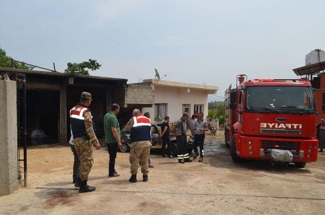 Hatay’da Çiftlik Yangını 2
