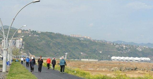 Trabzon, ‘koşabiliyorken Koş Projesi’ İle Hareketsiz Yaşama ‘dur’ Diyor