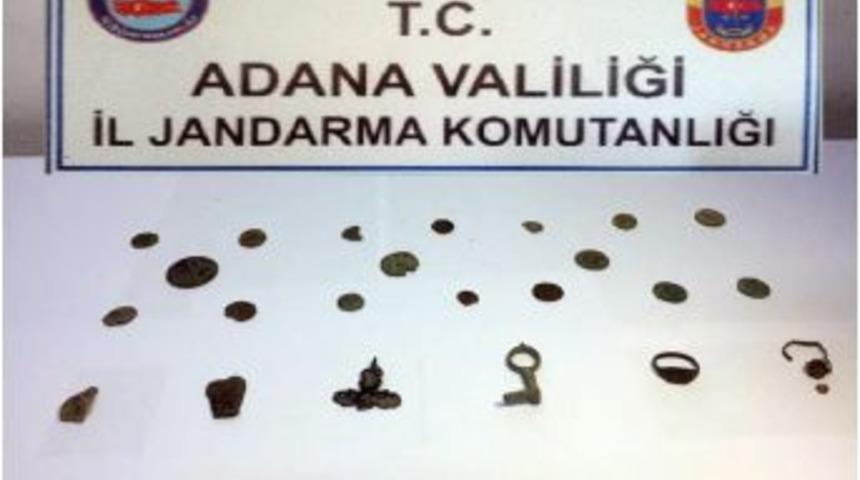 Adana&rsquo;da Tarihi Eser Operasyonu