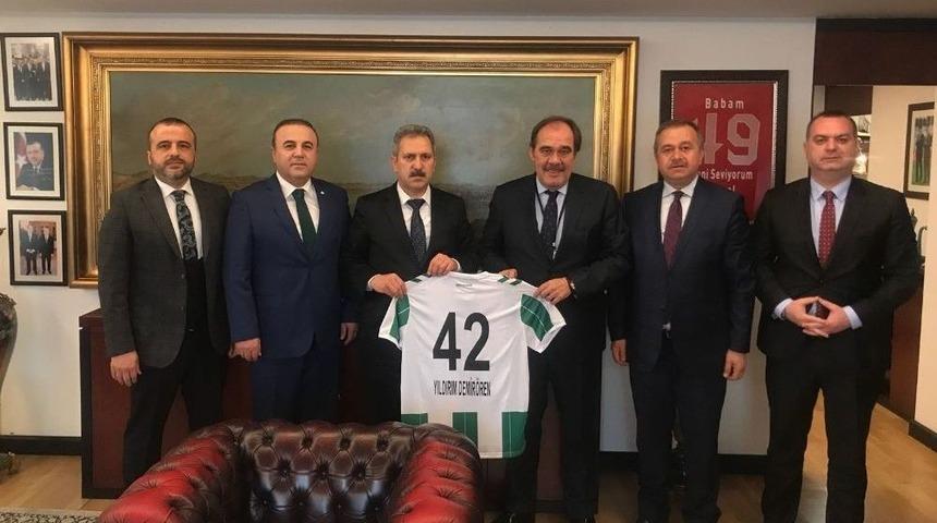 Atiker Konyaspor&rsquo;dan Demir&ouml;ren&rsquo;e Ziyaret