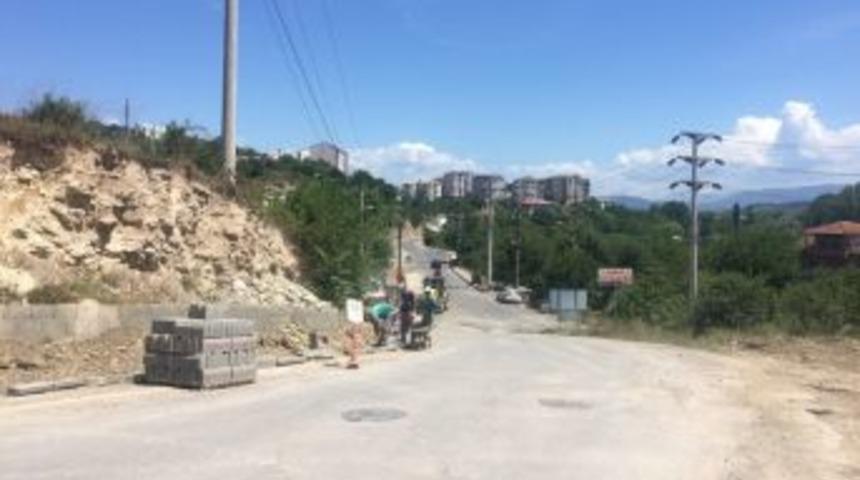 Kaldırım &Ccedil;alışmasının Startı Verildi