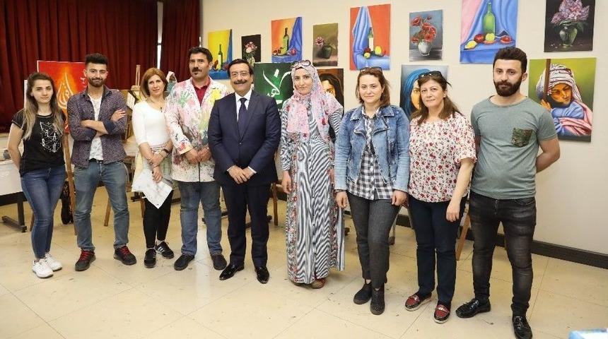 Başkan Atilla Kursiyerlerle Bir Araya Geldi