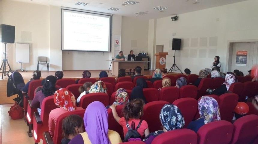 Asp M&uuml;d&uuml;rl&uuml;ğ&uuml;nden, Sed Yardımı Alan Ailelere Eğitim