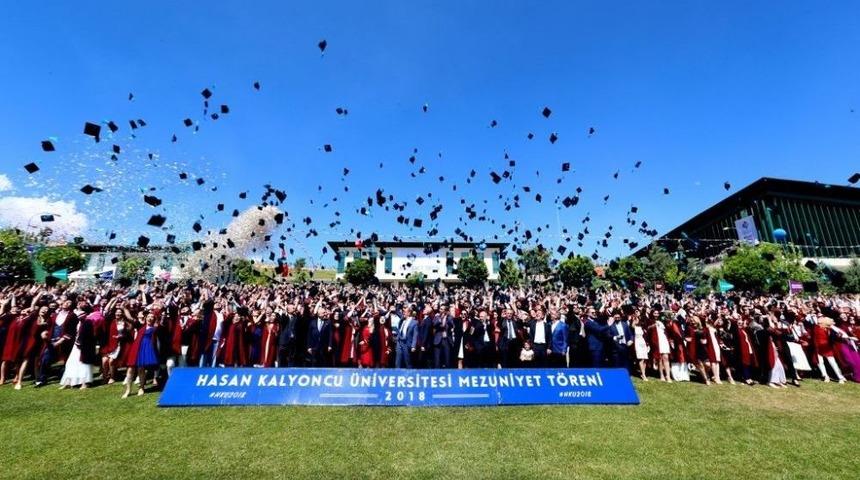 Hk&uuml;&rsquo; De Mezuniyet Coşkusu