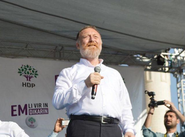 Hdp Mardin’de Miting Yaptı