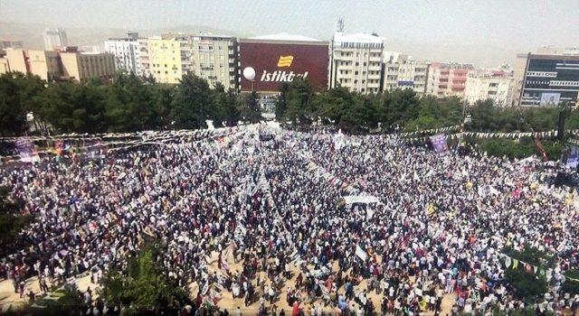 Hdp Mardin’de Miting Yaptı