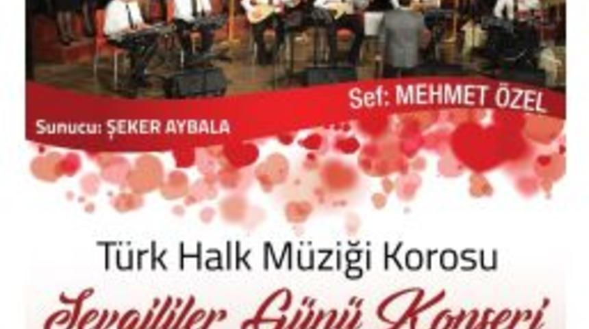 T&uuml;rk Halk M&uuml;ziği Korosundan Konser