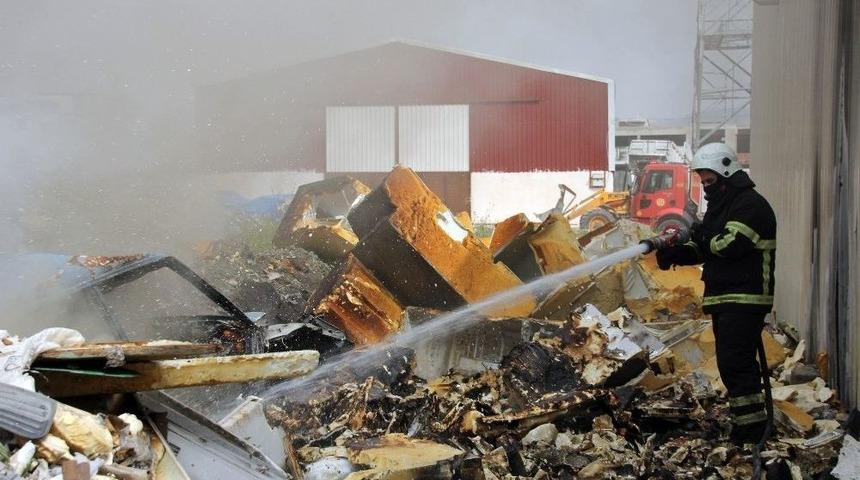 Hurdalık Alanda Yangın