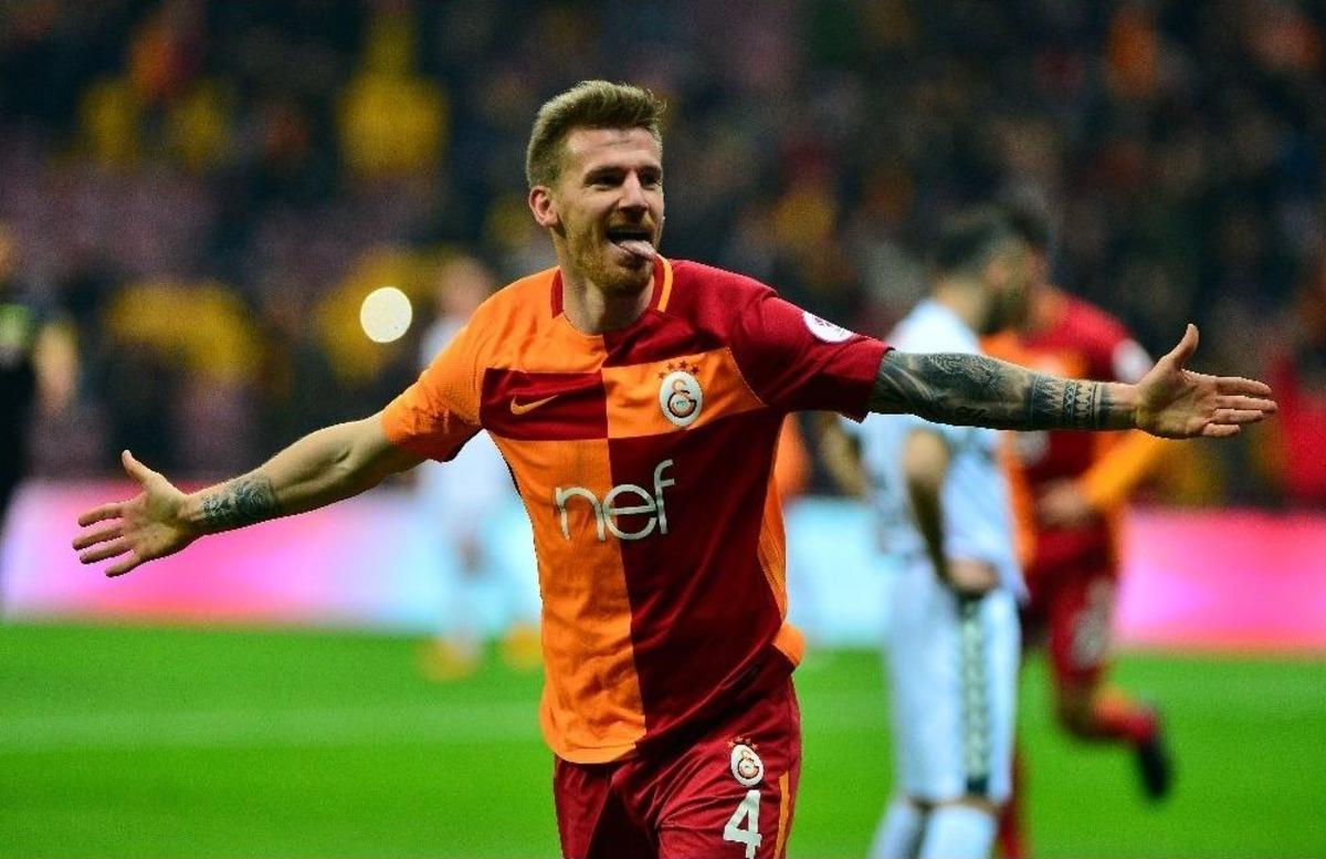 Ziraat T&uuml;rkiye Kupası: Galatasaray: 1 - Atiker Konyaspor: 1 (ilk Yarı)