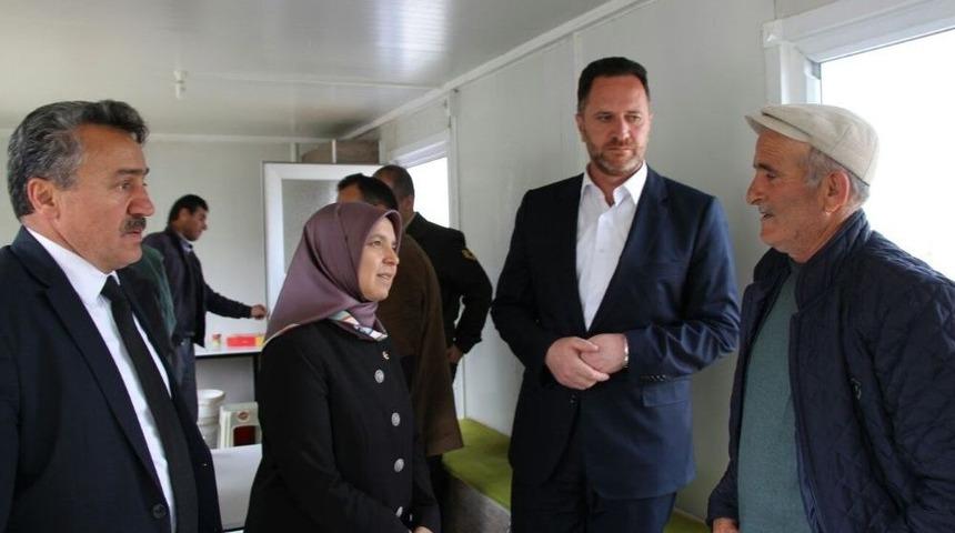 Milletvekili Erdoğan Ve Kaleli’den Şehit Ailesine Ziyaret