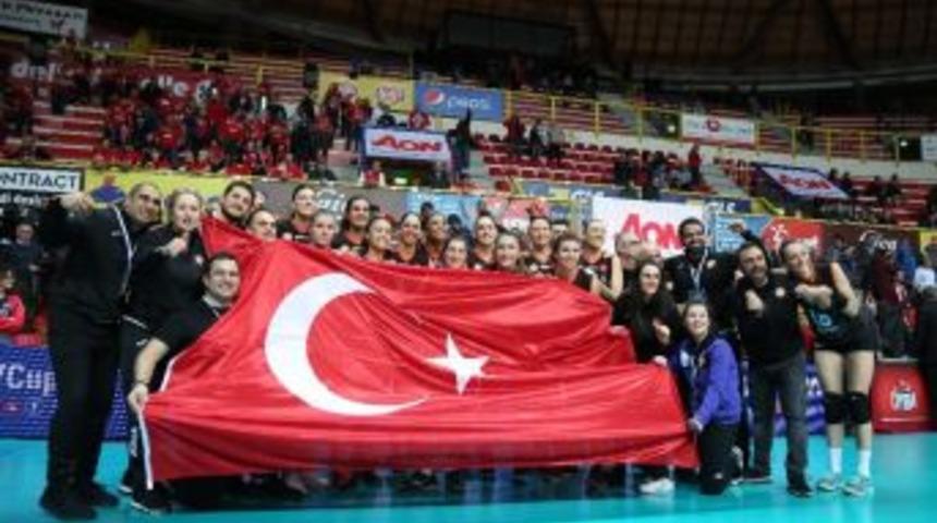 Eczacıbaşı Vitra, Cev Kupası&rsquo;nda &Ccedil;eyrek Finalde