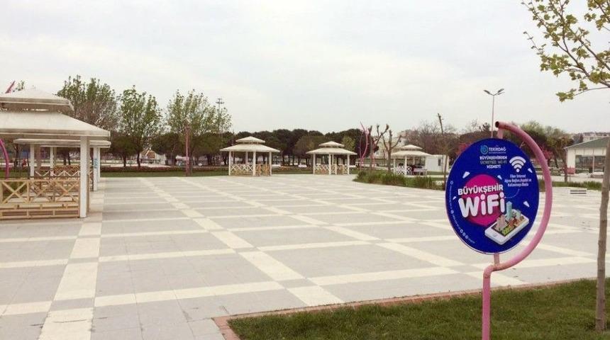 S&uuml;leymanpaşa&rsquo;da &Uuml;cretsiz İnternet Hizmeti