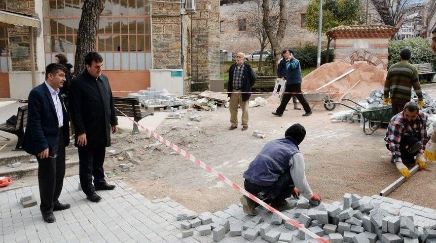 Abdal Camii &Ccedil;evresi Yenileniyor
