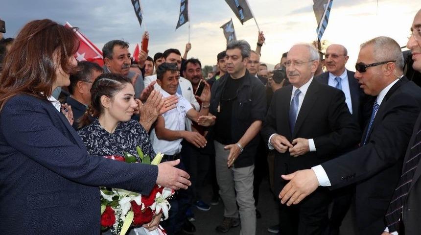 Chp Lideri Kılı&ccedil;daroğlu Kayseri&rsquo;de