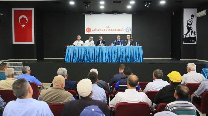 Milas&rsquo;ta &Ccedil;ift&ccedil;iye Can Suyu Verilecek