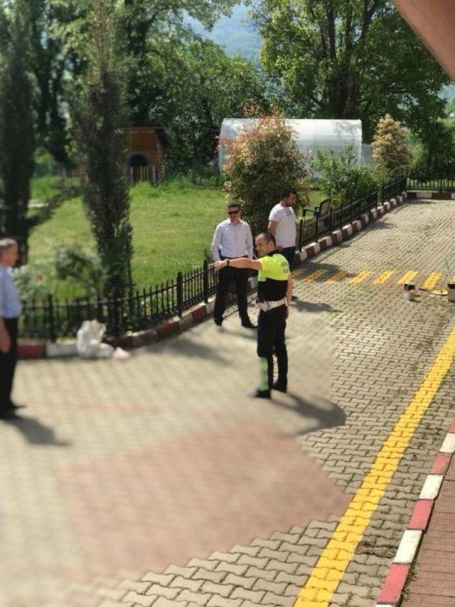 Minikler İ&ccedil;in Trafik Eğitim Pisti Kuruldu 2