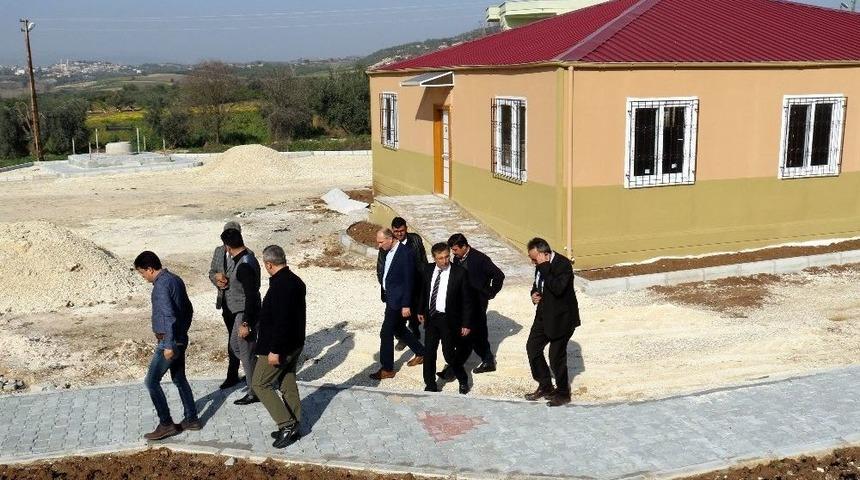 Başkan Pamuk, Mahalle Ve Taziye Evleri İnşaatını İnceledi