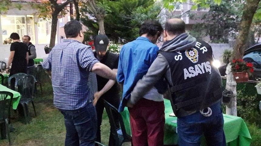 Kağıthane’de Helikopter Destekli Narkotik Uygulaması