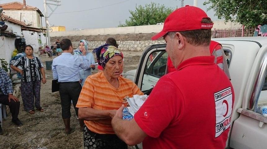 Kızılay&rsquo;dan Sel Mağdurlarına Yardım