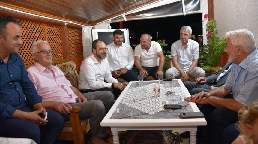 Başkan Ayaz’dan İlçeye Taşınan Vatandaşlara Ziyaret