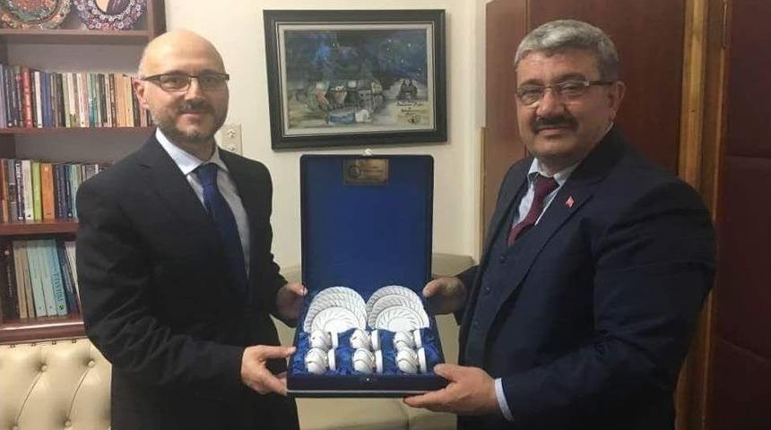 Başkan Ferit Karabulut: Botaş Genel M&uuml;d&uuml;r&uuml; &Ouml;zcan&rsquo;la Doğalgazı Konuştuk