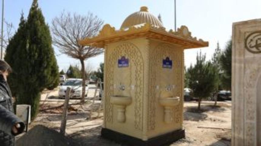 Kızıltepe&rsquo;de Hastane Bah&ccedil;esine &Ccedil;orba &Ccedil;eşmesi Yapıldı