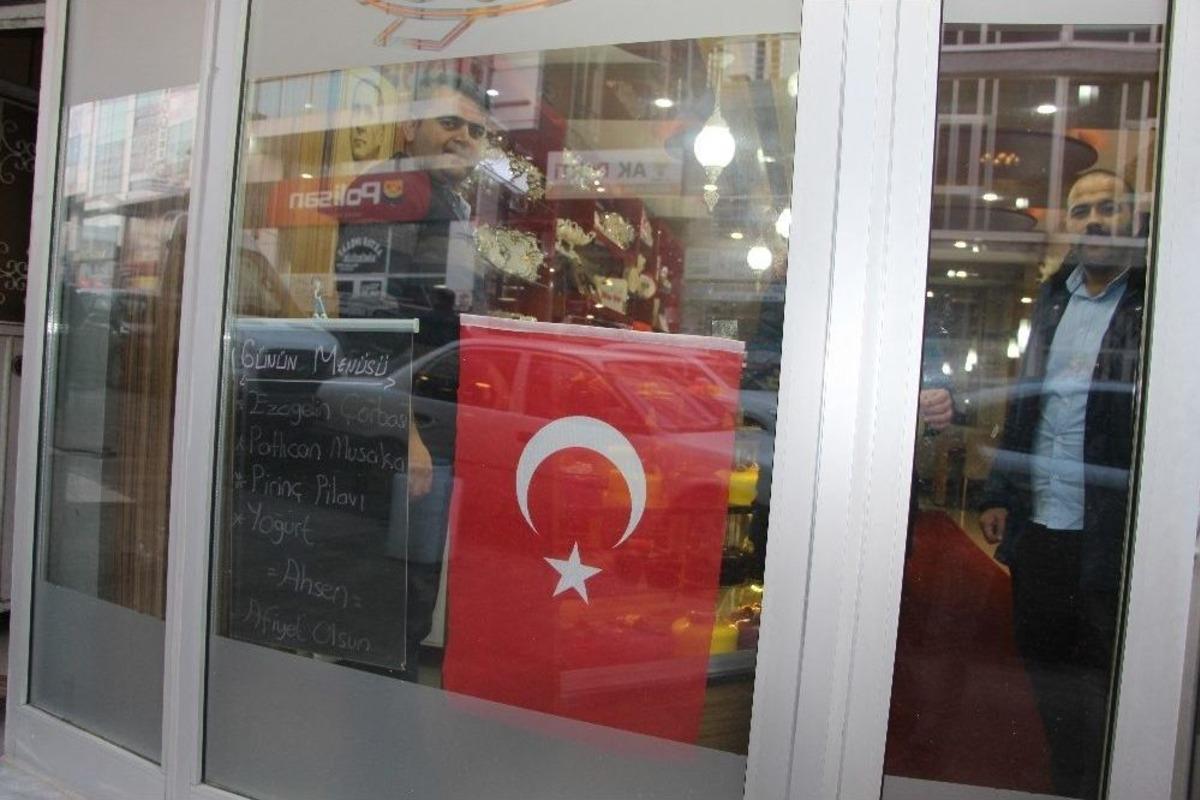 Afrin Operasyonuna Bayraklı Destek