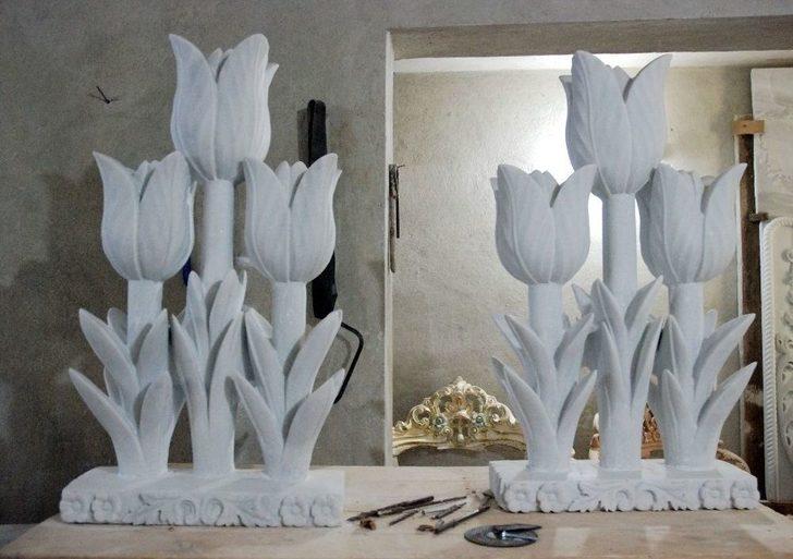 (özel) Mermere Nakış Gibi İşlediği Şadırvanı Taksim Camii’ne Bağışlıyor G4