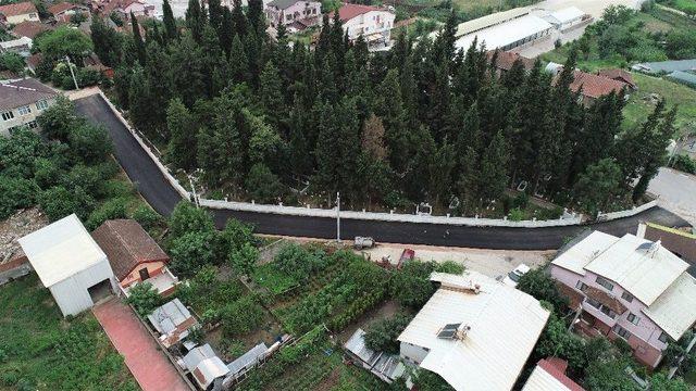 Başiskele’de Yol Yapım Çalışmaları Hız Kazandı