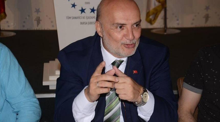 Ak Parti Milletvekili Adayı Ahmet Yelis, T&uuml;msiad&rsquo;ı Ziyaret Etti